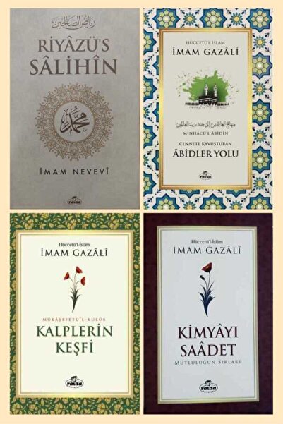 Ravza Yayınları Riyazus Salihin Kalplerin Kesfi Kimyayi Saadet Abidlerin Yolu...