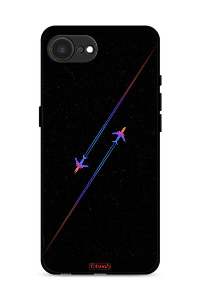 Tolwak غطاء حماية لجهاز Apple iPhone 16e برسومات طائرات