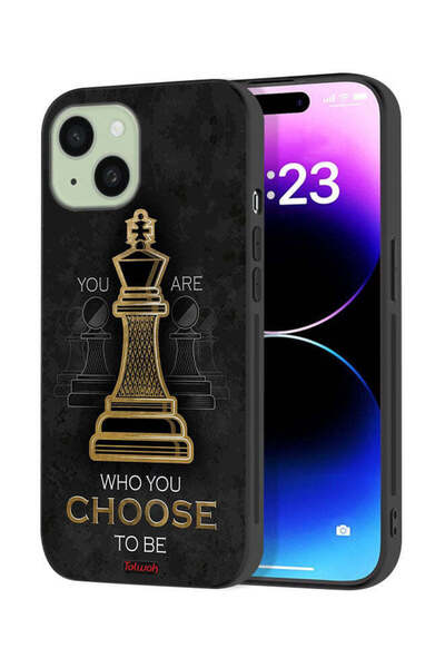Tolwak Apple iPhone 15 Plus Protective Case Cover You Are Who You Choose To Be