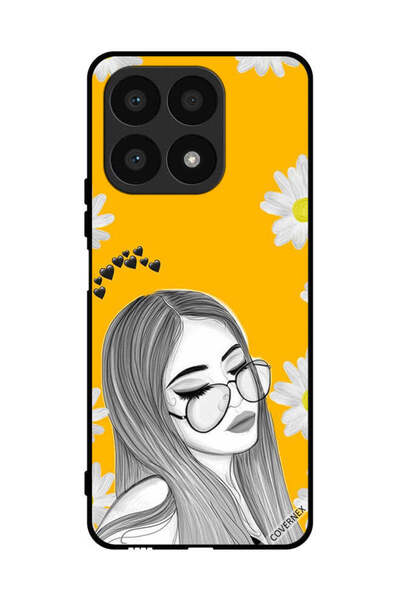 Covernex Protective Case Cover For Honor X8a Glasses Girl Art