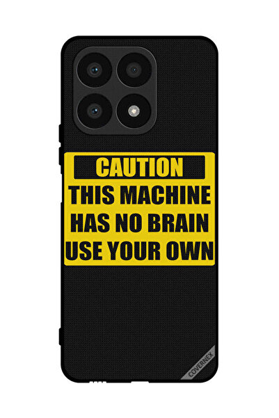 Covernex غطاء حماية لهاتف Honor X8a تحذير: هذا الجهاز لا يحتوي على دماغ استخد...