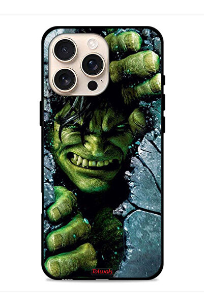 Tolwak غطاء حماية لجهاز Apple iPhone 16 Pro Max بتصميم هالك المذهل