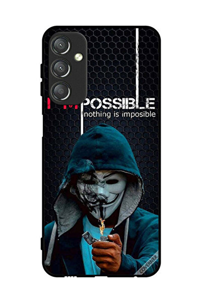 Covernex غطاء حماية لهاتف سامسونج جالاكسي A24 4G - خلفية شاشة "أنا ممكن، لا ش...