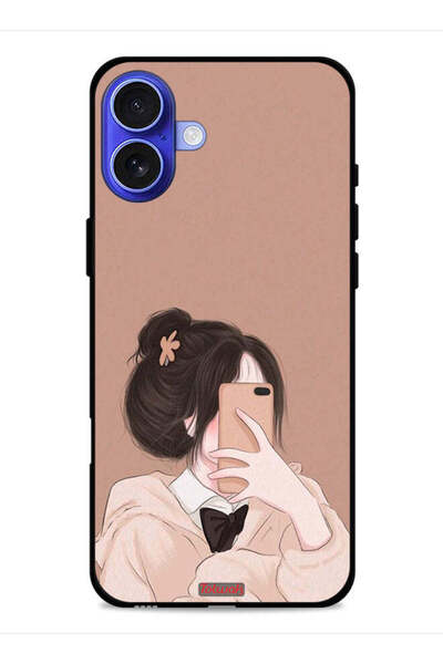 Tolwak غطاء حماية لجهاز Apple iPhone 16 Plus لالتقاط صور سيلفي