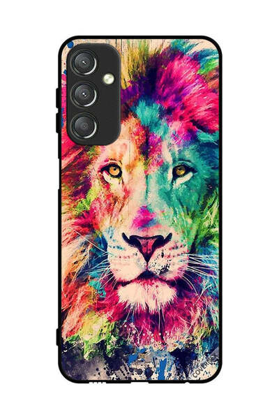Covernex غطاء حماية لهاتف سامسونج جالاكسي A24 4G بطبعة أسد