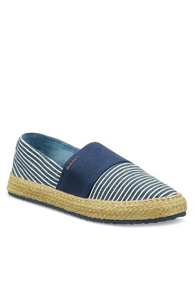 Gant Espadrile albastre pentru femei GANT-RAFFIAVILLE 30568944 G917 ECRU/ALBASTRU