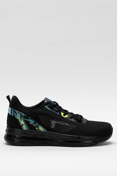 Liger Men's Knitwear Sneaker Comfortable Breathable Odorless Sports Shoes Black
