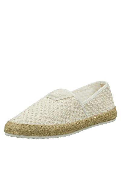 Gant Women's Espadrilles beige GANT-RAFFIAVILLE 30568946 G920 OFF WHITE/TAN