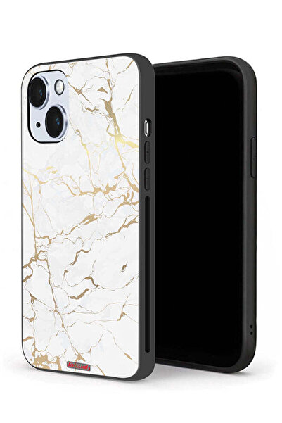 Tolwak جراب حماية لجهاز Apple iPhone 14 بنمط رخامي