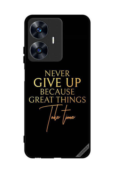 Covernex غطاء حماية لهاتف Realme C55 لا تستسلم أبدًا