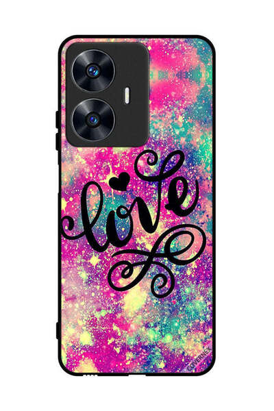 Covernex غطاء حماية لجهاز Realme C55 مع خلفية Love Sparks
