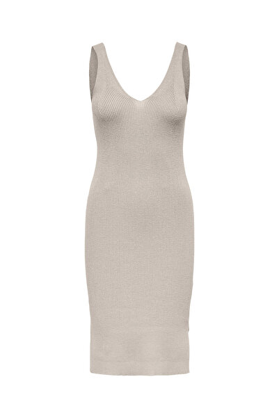 ONLY Rochie de vară pentru femei bej ONLY-15286410 PUMICE STONE