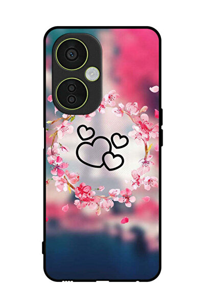 Covernex غطاء حماية لهاتف OnePlus Nord CE 3 Lite مع مشبك فني على شكل قلوب