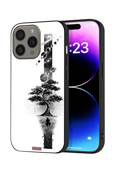 Tolwak غطاء حماية لجهاز Apple iPhone 15 Pro Max بتصميم فن الأرض والفضاء