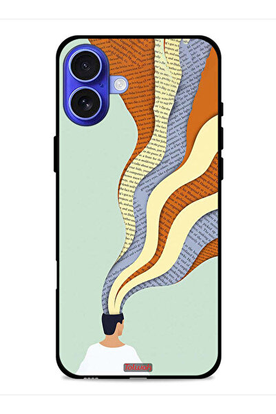 Tolwak غطاء حماية لجهاز Apple iPhone 16 Plus - تصميم فني من Data In Mind