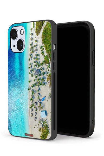 Tolwak جراب حماية لجهاز Apple iPhone 14 Plus - لون الشاطئ