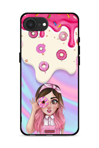 Tolwak غطاء حماية لجهاز Apple iPhone 16e يحمل دونات