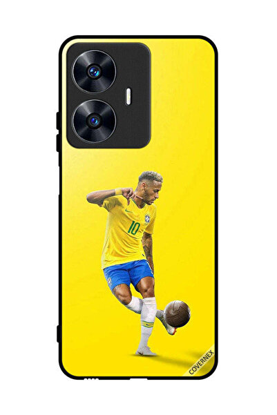 Covernex غطاء حماية لهاتف Realme C55 نيمار مع كرة قدم