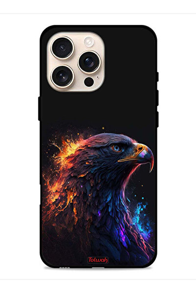Tolwak غطاء حماية لجهاز Apple iPhone 16 Pro بتصميم فن النسر