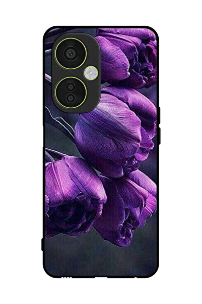 Covernex غطاء حماية لهاتف OnePlus Nord CE 3 Lite - زهور داكنة