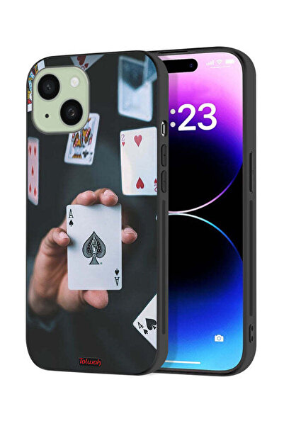 Tolwak غطاء حماية لجهاز Apple iPhone 15 Plus - بطاقات