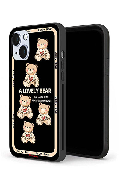 Tolwak جراب حماية لجهاز Apple iPhone 14 Plus بتصميم دب جميل