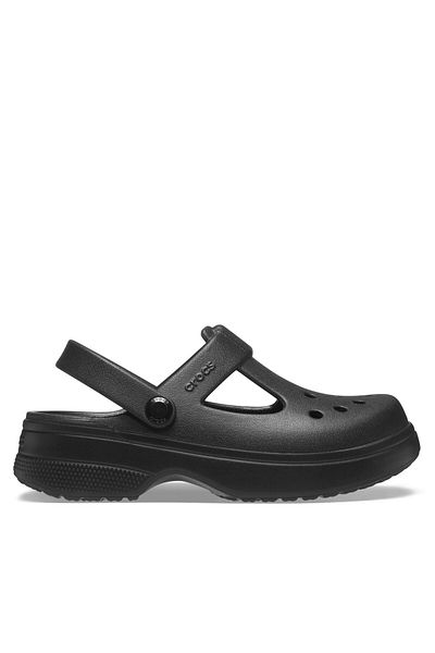 Crocs Sandale negre pentru fete CROCS-210615 BLACK