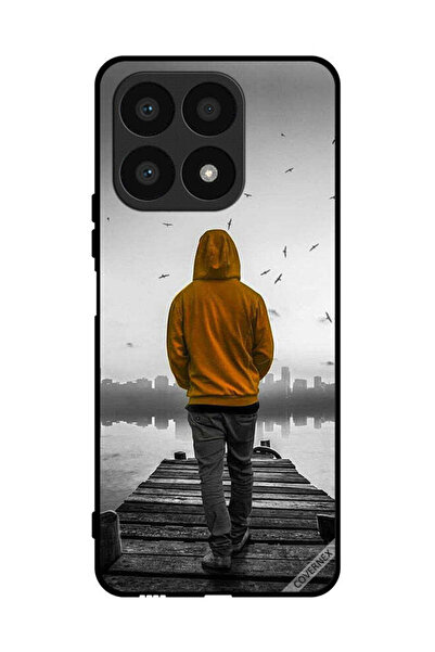 Covernex غطاء حماية لهاتف Honor X8a - فتى حزين يمشي