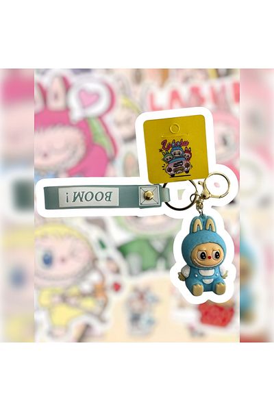 BAŞEL Labubu Keychain ​​- Boom 2
