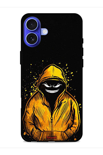 Tolwak غطاء حماية لجهاز Apple iPhone 16 Plus بتصميم مارشميلو بوي آرت