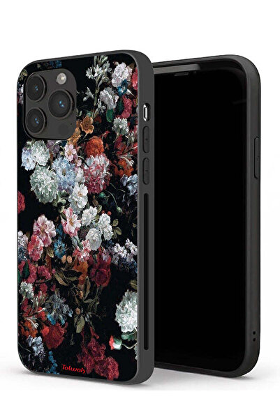 Tolwak غطاء حماية لجهاز Apple iPhone 13 Pro Max بنقشة ورود عتيقة