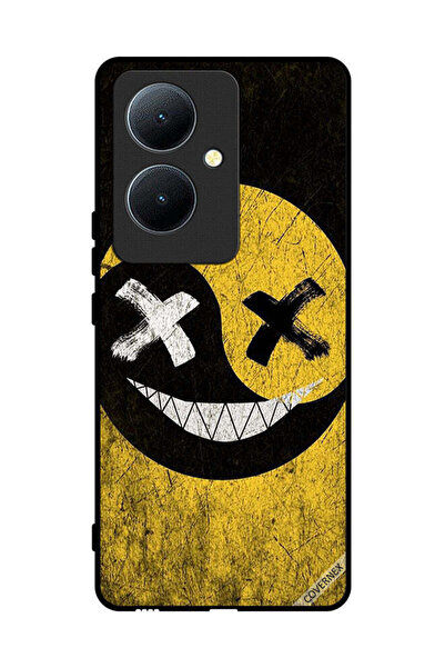 Covernex غطاء حماية لهاتف Vivo Y78 5G برسومات وجه مارشميلو