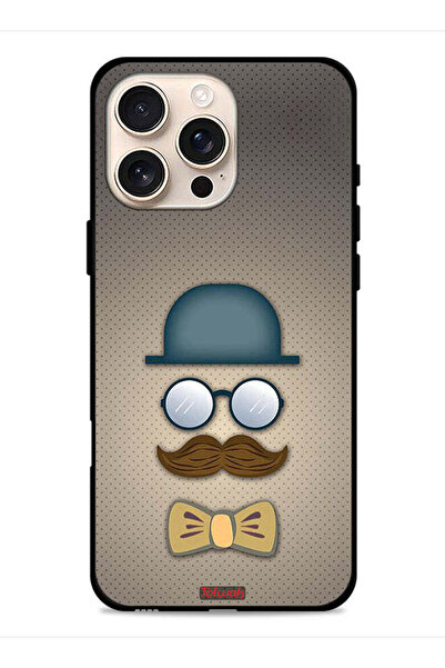Tolwak غطاء حماية لجهاز Apple iPhone 16 Pro بتصميم رأس الرجل