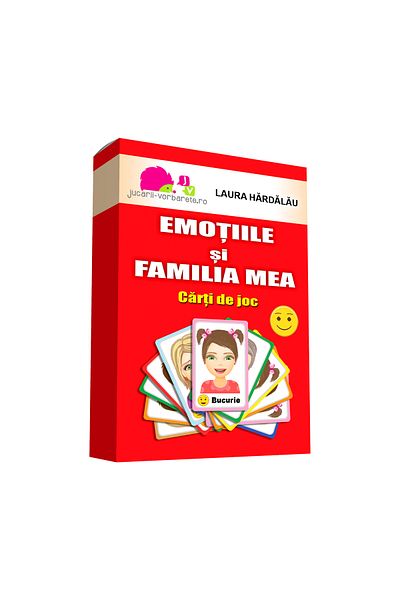 JUCARII VORBARETE Emotions and my family - Playing cards