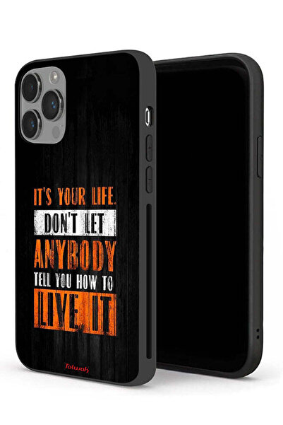 Tolwak جراب حماية لجهاز Apple iPhone 14 Pro Max "Its Your Life"