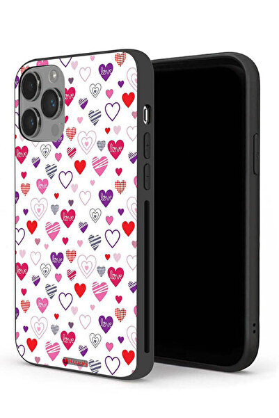 Tolwak غطاء حماية بتصميم قلوب لهاتف Apple iPhone 14 Pro Max