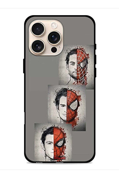 Tolwak غطاء حماية لجهاز Apple iPhone 16 Pro بتصميم سبايدر مان
