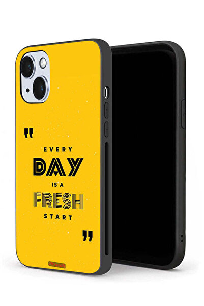 Tolwak جراب حماية لجهاز Apple iPhone 14 كل يوم هو بداية جديدة