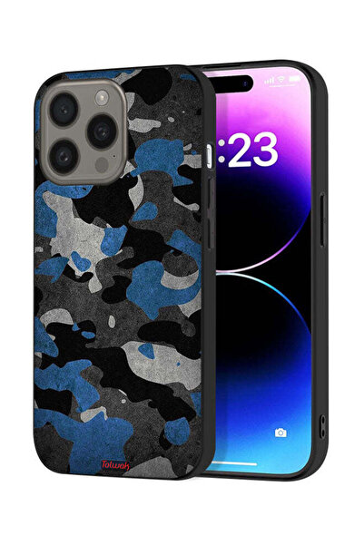 Tolwak غطاء حماية لهاتف Apple iPhone 15 Pro بنمط مموه
