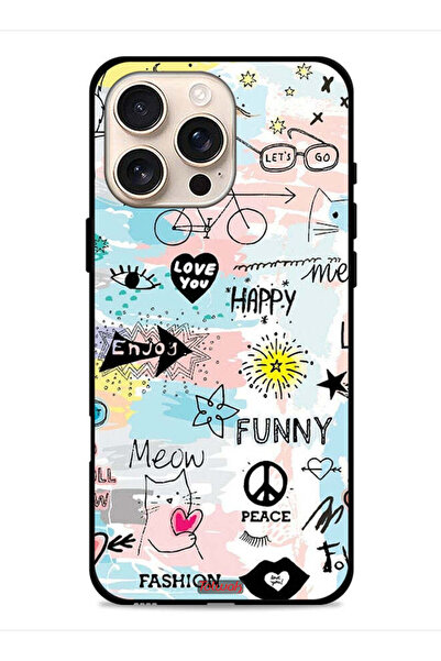 Tolwak غطاء حماية لجهاز Apple iPhone 16 Pro Max - Love You Tags