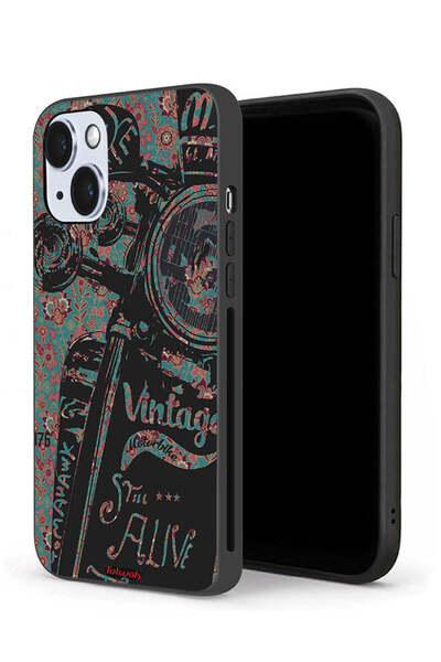 Tolwak جراب حماية لجهاز Apple iPhone 14 Plus بتصميم دراجة نارية كلاسيكية