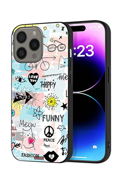 Tolwak غطاء حماية لجهاز Apple iPhone 15 Pro - Love You Tags