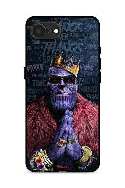Tolwak غطاء حماية لجهاز Apple iPhone 16e من Thanos Power
