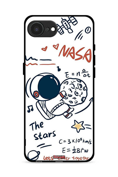 Tolwak غطاء حماية لجهاز Apple iPhone 16e ناسا النجوم