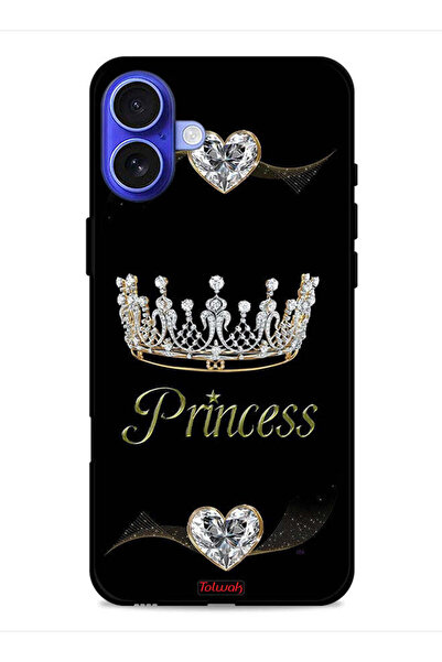 Tolwak غطاء حماية لجهاز Apple iPhone 16 Plus بتصميم الأميرة