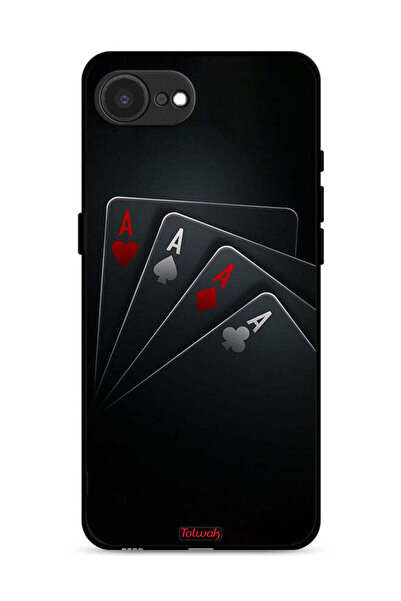 Tolwak غطاء حماية لجهاز Apple iPhone 16e - بطاقات A