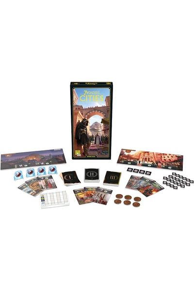 Asmodee Joc Asmodee - 7 Minuni, Orașe, extensie