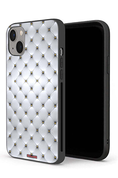 Tolwak جراب حماية لجهاز Apple iPhone 13 مطبوع عليه طوابع على القماش