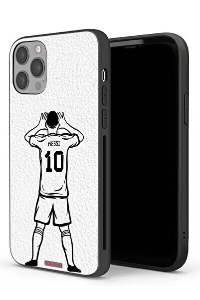 Tolwak جراب حماية لجهاز Apple iPhone 12 Pro بتصميم ميسي سكيتش