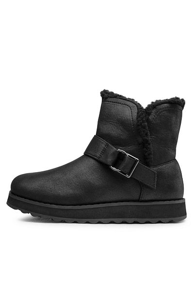 SKECHERS Women's Snow Boots Black SKECHERS-167246 BBK